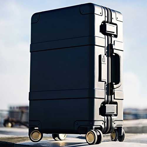 Ninetygo Metal Suitcase 20" Black